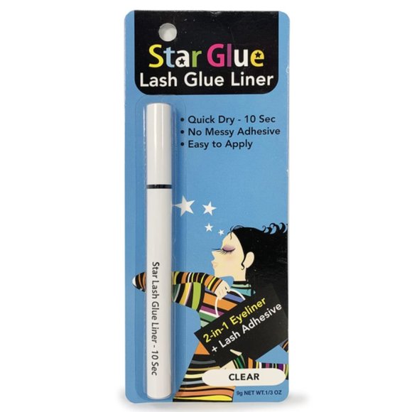 STAR GLUE LASH GLUE LINERS (CLEAR & BLACK) SET OF 2 - Picture 4 of 4